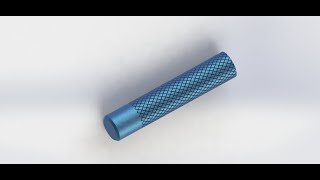 Tutorial de soliworks para hacer Moleteado Knurling [upl. by Tess856]