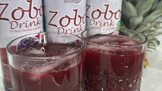 Healthy Africa Zobo recipe HOW TO MAKE HEALTHY ZOBO DRINK WITH NO SUGAR😍❤️ [upl. by Domel]