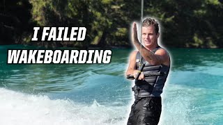 I FAILED WAKEBOARDING [upl. by Estas]