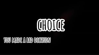 choice TRAILER [upl. by Notgnilra]