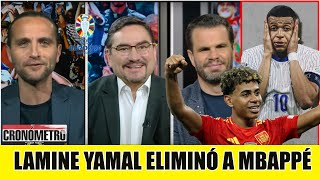 ESPAÑA remontó vs Francia tras PERDERLE EL RESPETO A MBAPPÉ Lamine Yamal el fenómeno  Cronómetro [upl. by Eibrab]