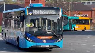 Comings and goings at Blackburn Bus Station [upl. by Wina]