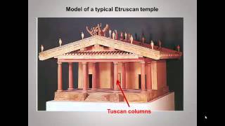 Etruscan art and comparative temples [upl. by Aicercul]