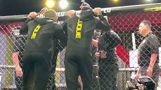 UFC Fight Night 51 Luque Vs Muhammad 2 Full Fight from Octagon Side [upl. by Noach]