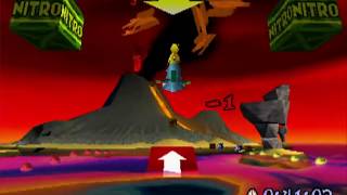 Crash Bandicoot Warped PSX Part 1256 Ski Crazed [upl. by Rasaec136]