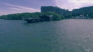 SS Ayrfield Shipwreck Famous Shipwrecks Homebush NSW via Aerial Drone 4k [upl. by Orgel938]