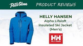 Helly Hansen Alpha Lifaloft Insulated Ski Jacket Review [upl. by Graubert684]