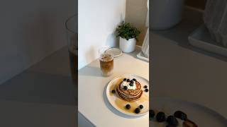 My fav protein pancake recipe 🥞🥞🫐🎀 pancakes breakfast easyrecipes proteinpancakes [upl. by Lilian66]