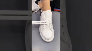 shoe lace style 2  shoes shots viralvideo shoeslacestyles [upl. by Camilia]