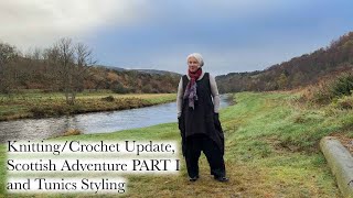 Ep 128  KnittingCrochet Update amp Styling Tunics [upl. by Oht]