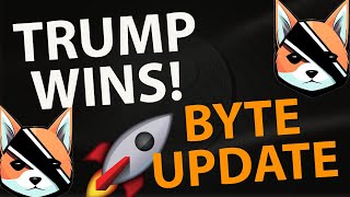 BYTE TRUMP WINS  BYTE ANALYSIS  BYTE PRICE PREDICTION  BYTE TECHNICAL ANALYSIS [upl. by Divine]