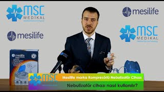 Nebulizator cihazı nasıl kullanılır solunum hava sağlık [upl. by Aiotal]