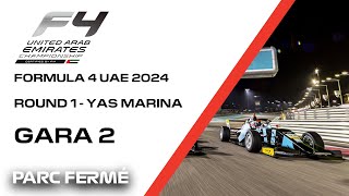 Formula 4 United Arab Emirates 2024  Round 1 Yas Marina  Gara 2 [upl. by Adyam]