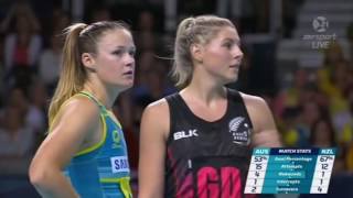 Netball New ZealandAustralia Netball Final 2016 Fast5 [upl. by Ilil]