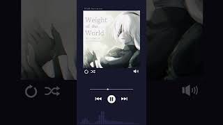 【 NieRAutomata 】Weight of the World cover Shorts [upl. by Bakki]