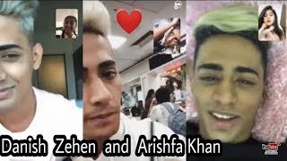 Danish Zehen Memorable Video Calls With Arishfa Khan  Fambruh fambruharmy Coolestbadboi 🔥🔥 [upl. by Adi]