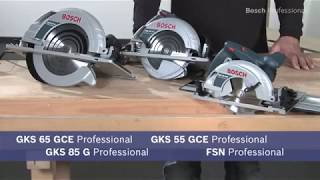 Bosch Circular Saw  GKS 55 GCE Professional [upl. by Marola]