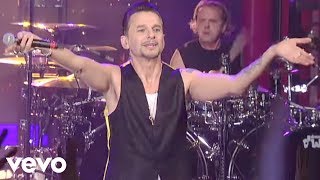 Depeche Mode  Enjoy The Silence Live on Letterman [upl. by Horner]