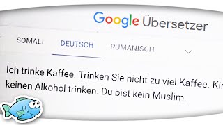 Trink nicht so viel Truthahngetränk  Google Translator Fails ► Quatsch [upl. by Ecar223]