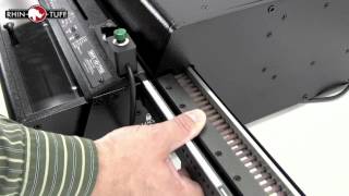 How to Use the RhinOTuff HD7700 Heavy Duty Electric Hole Punch [upl. by Paris879]