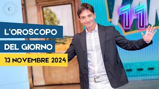 LOROSCOPO DI OGGI DI PAOLO FOX LE PREVISIONI DEL 13 NOVEMBRE 2024 PER OGNI SEGNO [upl. by Loy]