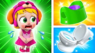 Go To The Potty Baby  Potty Training Song  Funny Baby Songs  Nursery Rhymes amp Kids Songs [upl. by Neilla]