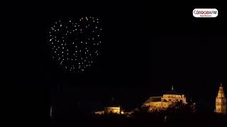 Espectáculo de Drones sobre el Río Guadalquivir de Córdoba [upl. by Yenreit]