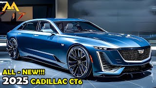 2025 CADILLAC CT6 THE ULTIMATE LUXURY SEDAN REVEALED  DESIGN TECH PERFORMANCE amp PRICING [upl. by Elmajian]