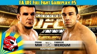 Frank Mir vs Fabricio Werdum Full Fight  EA Sports UFC 2014 Gameplay Xbox One [upl. by Rudelson]