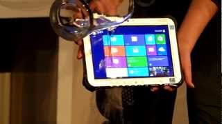 Panasonic Toughpad FZG1 waterproof test [upl. by Genni569]