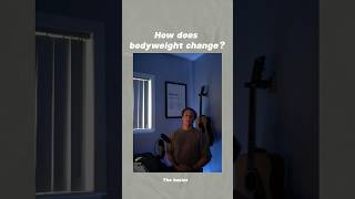 How bodyweight changes fitness fitnessmotvation nutrition [upl. by Mart]