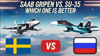 Comparison Between Sukhoi Su 35 vs Saab Gripen EUltra Defence [upl. by Ranice]