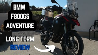 BMW F800GS Adventure Long Term Review amp Walkthrough amp Test Ride [upl. by Nanaj]