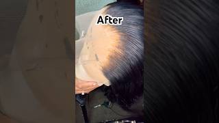 How to pluck a lace frontal wig Wig tutorial wigtips shorts [upl. by Kinelski]