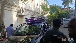 Murasoli Selvam death M K Stalin arriving at Gopalapuram house on 10102024 [upl. by Bilat883]