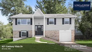 Sale 4 Beds  3 Baths  1722 sq ft  Arnold  MD 520000 MLS  MDAA2092672 [upl. by Ailido]