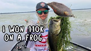 Frog Fishing Beatdown Lake Toho [upl. by Koerlin]