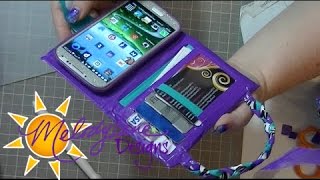 DIY Duck Tape Walletphone case [upl. by Yob]