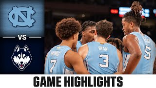 North Carolina vs UConn Game Highlights  202324 ACC Mens Basketball [upl. by Bacon837]