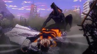 Endeavor vs Nomu Full Fight My Hero Academia season 4  English Sub [upl. by Amelina]