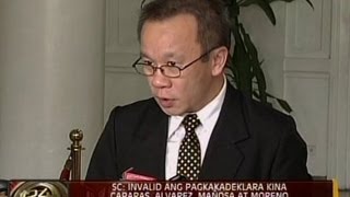 24 Oras SC Invalid ang pagdeklara kina Caparas Alvarez Mañosa at Moreno bilang National Artist [upl. by Baylor]