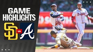 Padres vs Braves Game 2 Highlights 52024  MLB Highlights [upl. by Leahcimrej659]