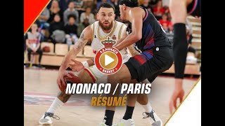 Basketball  Paris  Monaco  Finals  Game 4 highlights [upl. by Kceb]