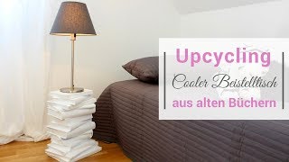 Upcycling Tisch aus Büchern [upl. by Anura]