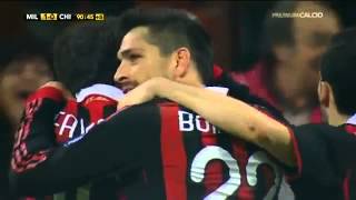 MilanChievo 10  Goal di Clarence Seedorf  Telecronaca di Carlo Pellegatti HQ [upl. by Fleda]