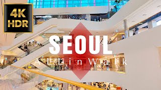 The Hyundai Seoul Yeouido Korea  더현대 서울  4K HDR Virtual Shopping [upl. by Enala]