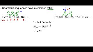 Geometric Sequences [upl. by Ahsi]