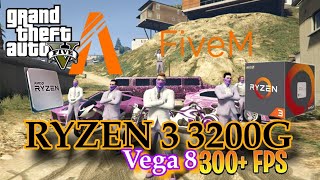 FIVEM GTA RP RYZEN 3 3200G VEGA 8 TEST GTA 5 RP [upl. by Aisinut]