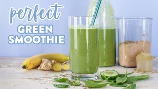 How to Make the Perfect Green Smoothie for Glowing Skin [upl. by Zela]