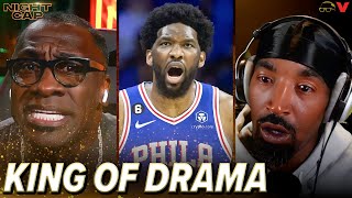 76ers Joel Embiid has MAJOR drama with teammates is it time to move on  Nightcap [upl. by Myrna]